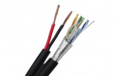 FTP 4 CAT 5 E 24 AWG W BC + 2X0.75 мм MGS CABLE 