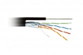 FTP4 Cat.5e 24AWG CCA / Massanger BLACK  SPEED LINK