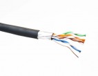 FTP4 Cat.5e 24AWG CCA  PE/UV Black MGS TRADING