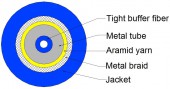 ARMOURED 3.00MM. PVC INDOOR 1 SM Simplex